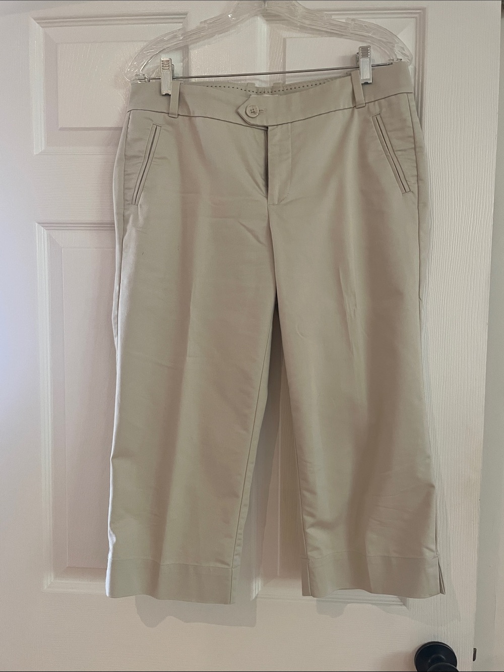 Dockers Tan Mid-Rise Curvy Pants